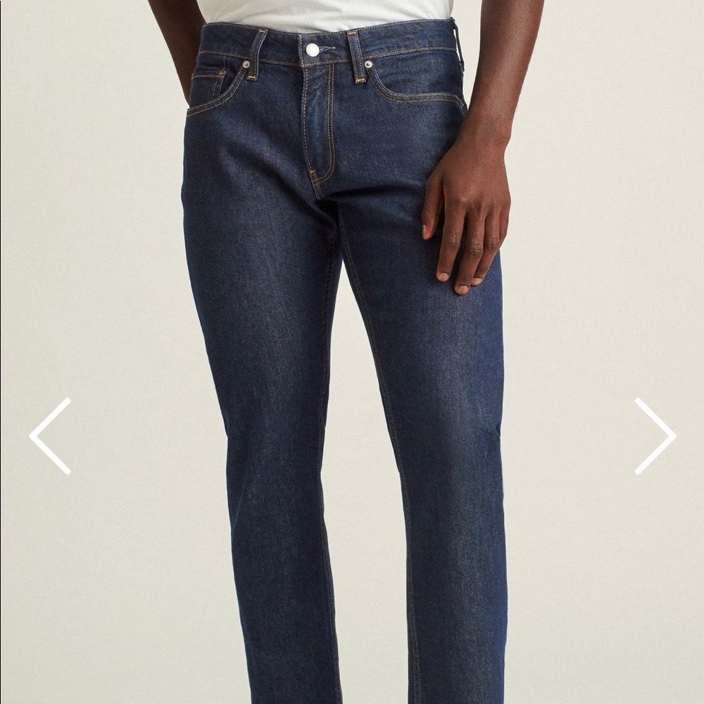 Bonobos 38x32 athletic fit dark denim jeans
